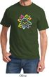Mens Flower Shirt Sunflower Tee T-Shirt