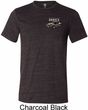 Mens Ford 1974 Cobra Profile Pocket Print Tri Blend Crewneck Shirt