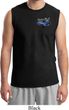 Mens Ford American Muscle 1967 Mustang Pocket Print Muscle Shirt