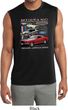 Mens Ford Classic Mustangs Untamed Dry Wicking Sleeveless Shirt