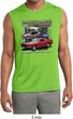 Mens Ford Classic Mustangs Untamed Dry Wicking Sleeveless Shirt