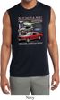 Mens Ford Classic Mustangs Untamed Dry Wicking Sleeveless Shirt