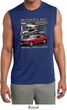 Mens Ford Classic Mustangs Untamed Dry Wicking Sleeveless Shirt