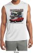 Mens Ford Classic Mustangs Untamed Dry Wicking Sleeveless Shirt