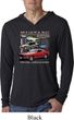 Mens Ford Classic Mustangs Untamed Lightweight Hoodie Tee