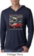 Mens Ford Classic Mustangs Untamed Lightweight Hoodie Tee