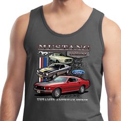 Mens Ford Classic Mustangs Untamed Tank Top Mens Ford Classic Mustangs Untamed Tank Top