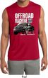 Mens Ford F-150 4X4 Off Road Machine Sleeveless Moisture Wicking Shirt