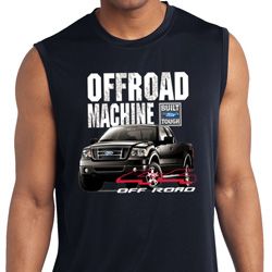 Mens Ford F-150 4X4 Off Road Machine Sleeveless Moisture Wicking Shirt