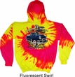 Mens Ford Hoodie American Tradition Tie Dye Hoody