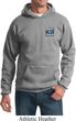 Mens Ford Hoodie Built Ford Tough Pocket Print Hoody