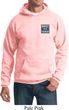 Mens Ford Hoodie Built Ford Tough Pocket Print Hoody