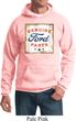 Mens Ford Hoodie Distressed Genuine Ford Parts Hoody