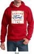 Mens Ford Hoodie Distressed Genuine Ford Parts Hoody