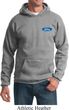 Mens Ford Hoodie Ford Oval Pocket Print Hoody