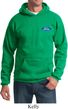 Mens Ford Hoodie Ford Oval Pocket Print Hoody