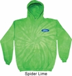 Mens Ford Hoodie Ford Oval Pocket Print Tie Dye Hoody