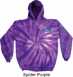 Mens Ford Hoodie Ford Oval Pocket Print Tie Dye Hoody