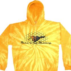 Mens Ford Hoodie Make It My Mustang Tie Dye Hoody Mens Ford Hoodie Make It My Mustang Tie Dye Hoody