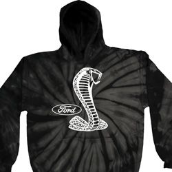 Mens Ford Hoodie Mustang Cobra Tie Dye Hoody Mens Ford Hoodie Mustang Cobra Tie Dye Hoody