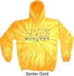 Mens Ford Hoodie Mustang Honeycomb Grille Tie Dye Hoody
