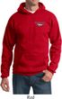 Mens Ford Hoodie Mustang Pocket Print Hoody