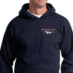 Mens Ford Hoodie Mustang Pocket Print Hoody Mens Ford Hoodie Mustang Pocket Print Hoody