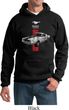 Mens Ford Hoodie Red Stripe Mustang 50 Years Hoody