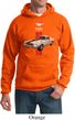 Mens Ford Hoodie Red Stripe Mustang 50 Years Hoody