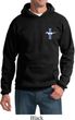 Mens Ford Hoodie The Legend Lives Crest Pocket Print Hoody