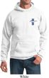 Mens Ford Hoodie The Legend Lives Crest Pocket Print Hoody