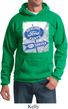 Mens Ford Hoodie Vintage Sign Genuine Ford Parts Hoody