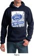 Mens Ford Hoodie Vintage Sign Genuine Ford Parts Hoody
