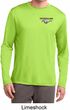 Mens Ford Mustang Pocket Print Dry Wicking Long Sleeve