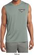 Mens Ford Mustang Pocket Print Dry Wicking Sleeveless Shirt