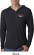 Mens Ford Mustang Pocket Print Lightweight Hoodie Tee