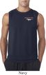 Mens Ford Mustang Pocket Print Sleeveless Shirt