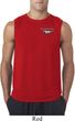 Mens Ford Mustang Pocket Print Sleeveless Shirt