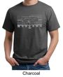 Mens Ford Mustang Shirt Honeycomb Grille Organic Tee T-Shirt