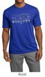 Mens Ford Mustang Shirt Honeycomb Grille Moisture Wicking Tee T-Shirt