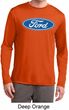 Mens Ford Oval Dry Wicking Long Sleeve Shirt