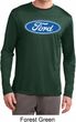 Mens Ford Oval Dry Wicking Long Sleeve Shirt