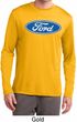 Mens Ford Oval Dry Wicking Long Sleeve Shirt