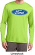 Mens Ford Oval Dry Wicking Long Sleeve Shirt