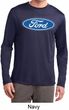 Mens Ford Oval Dry Wicking Long Sleeve Shirt