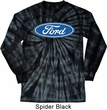 Mens Ford Oval Long Sleeve Tie Dye Shirt