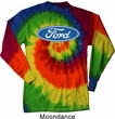 Mens Ford Oval Long Sleeve Tie Dye Shirt