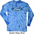 Mens Ford Oval Long Sleeve Tie Dye Shirt