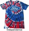Mens Ford Oval Patriotic Tie Dye Shirt