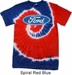 Mens Ford Oval Patriotic Tie Dye Shirt